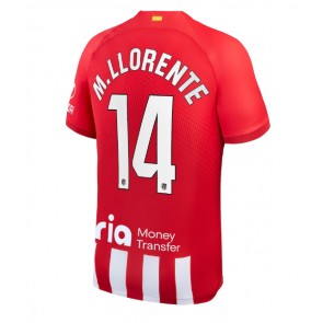 Atletico Madrid Marcos Llorente #14 Replika Hjemmebanetrøje 2023-24 Kortærmet